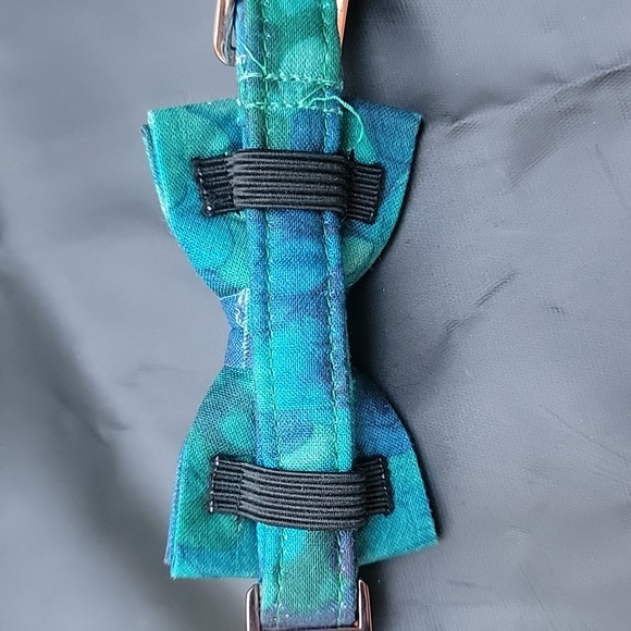 Xs dog collar with a bow - Picture 5 of 5